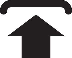 Upload icon symbol image vector