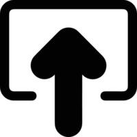 Upload icon symbol image vector