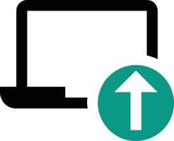 Upload icon symbol image vector