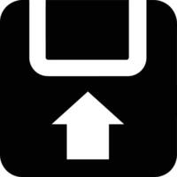 Upload icon symbol image vector