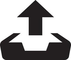Upload icon symbol image vector