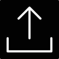 Upload icon symbol image vector