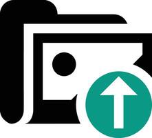 Upload icon symbol image vector
