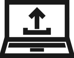 Upload icon symbol image vector