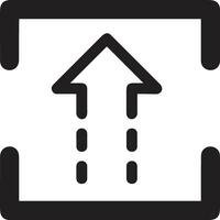 Upload icon symbol image vector