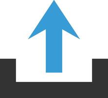 Upload icon symbol image vector