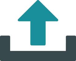 Upload icon symbol image vector