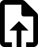 Upload icon symbol image vector