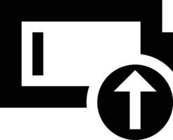 Upload icon symbol image vector