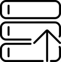 Upload icon symbol image vector