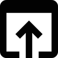 Upload icon symbol image vector