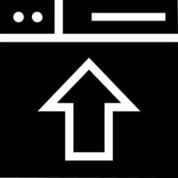 Upload icon symbol image vector