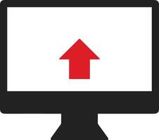 Upload icon symbol image vector