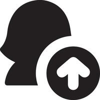 Upload icon symbol image vector