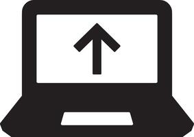 Upload icon symbol image vector