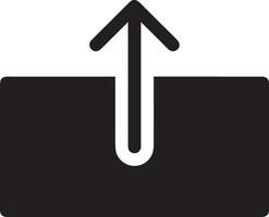Upload icon symbol image vector