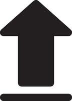 Upload icon symbol image vector