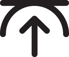 Upload icon symbol image vector