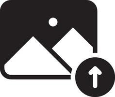 Upload icon symbol image vector