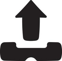 Upload icon symbol image vector