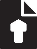 Upload icon symbol image vector