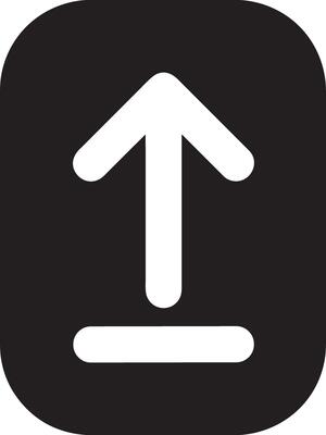 Upload icon symbol image