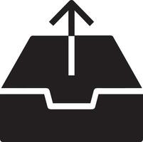 Upload icon symbol image vector