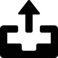 Upload icon symbol image vector