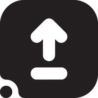 Upload icon symbol image vector