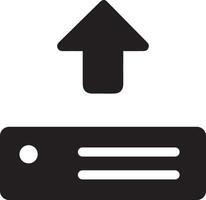 Upload icon symbol image vector