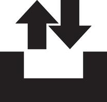 Upload icon symbol image vector