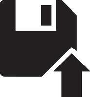 Upload icon symbol image vector