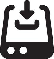 Upload icon symbol image vector