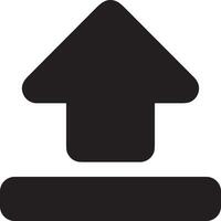 Upload icon symbol image vector
