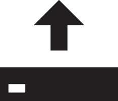 Upload icon symbol image vector