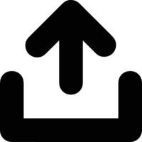 Upload icon symbol image vector