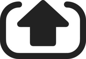 Upload icon symbol image vector