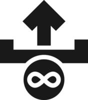 Upload icon symbol image vector