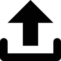 Upload icon symbol image vector