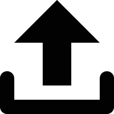 Upload icon symbol image