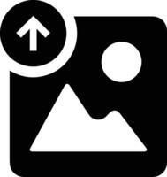 Upload icon symbol image vector