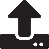 Upload icon symbol image vector
