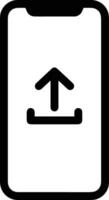 Upload icon symbol image vector