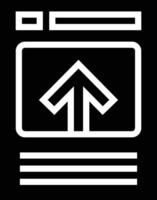 Upload icon symbol image vector