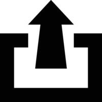 Upload icon symbol image vector