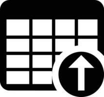 Upload icon symbol image vector