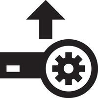 Upload icon symbol image vector