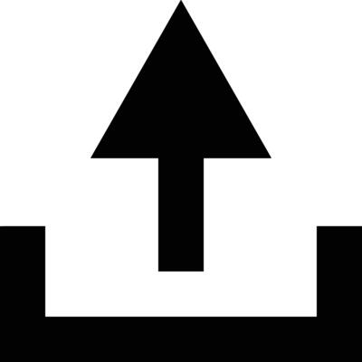 Upload icon symbol image