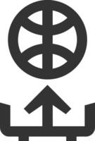 Upload icon symbol image vector