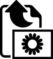 Upload icon symbol image vector